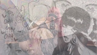 Fucks her pussy with a dildo and plays with her anal hole in sexy stockings