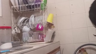 hot girls sex in my kitchen