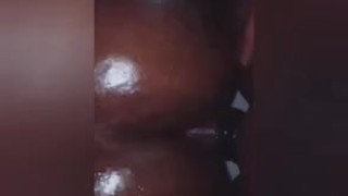 Teasing her pussy before fucking