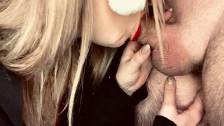 MERRY CHRISTMAS ! CHRISTMAS’S BLOWJOB BY LILY ! 🔥