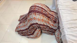 Arab Beautiful Big Ass & Tight Pussy Stepmom Stuck Under Bed Now She Want Rough Anal From Stranger