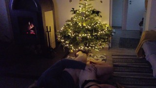 Merry xxxmas - Amateur homemade fucking - chill christmas music