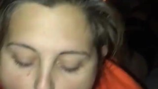 Sucking out my homemade protein shake