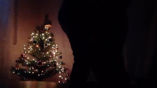 At a New Year's party, my colleague and I fucked