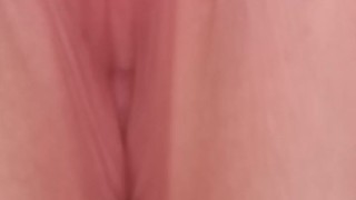 Wet pink pussy