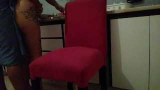 He fucks a cute big ass in the kitchen more videos for subscribers free full