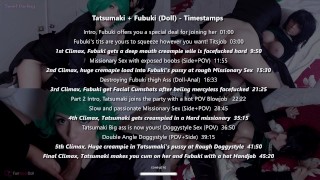 Fubuki and Tatsumaki Threesome (Fun West Doll Collaboration) - Sweet Darling