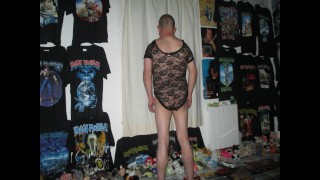 My body with sexy sets for men and one testicle