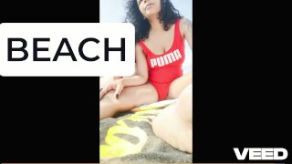 NUDE BEACH COUPLE REAL POV