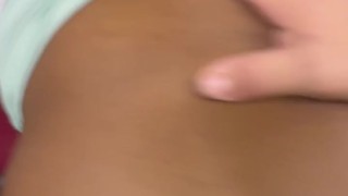 BBW Sucks Fucks and Swallows To Pay For Gym - Swallows It All!