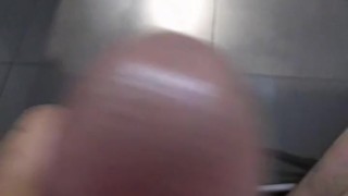 Real cruising en baño público