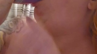 Redhead Dildo Deepthroat Training (2025 Goals - Day 1)