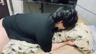 興奮したお兄ちゃんは全力で腰振り疑似セックスをする♡