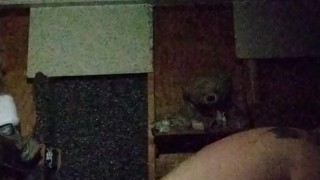 Young couple doggy style