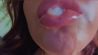 Hotwife Pegs You While Sucking Alpha Dick and Snowballs You