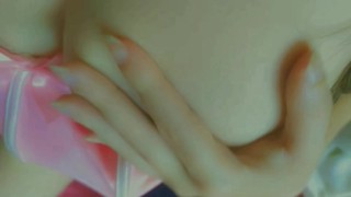 Just a cute and horny student seducing, masturbation and proving she can do more than get an A .