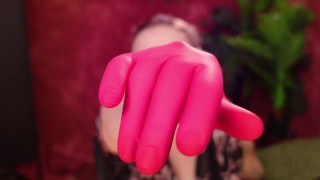 ASMR with medical gloves: I am your BOSS.