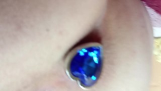 metiendo plugs a mi gótico trasero 💋🔥🍑✨😈🎃😋🌼🌸👄🥰🌺feliz año nuevo🎃