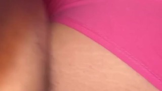 Caught in public fucking this babe and still kept going filling her up 2x