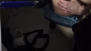 anal with sex machine and dp!