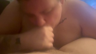 MILF BLOWS ME TO CUMSHOT!