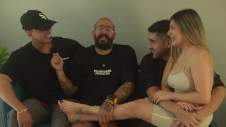 TRIO-Mi mejor amigo me deja follar a su mujer en terapia psicologica- Niputanisantaclubx