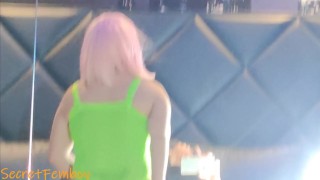 Married Tinder date breeds Femboy in Motel !