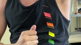 Stare at my armpits while I edge and cum!