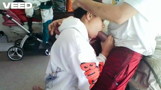 MEXICAL COLLEGE GIRL GIVE BIG DICK BLOW JOB SPIT FETISH