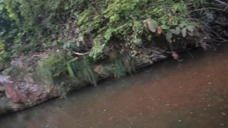 fucking with stranger in a very hidden place blowjobs with milk