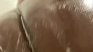 Soapy pussy after my just creampied me