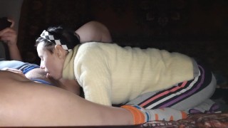 My neighbor greedily eats my pussy - Lesbian_illusion