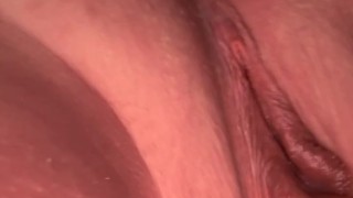 Fingering my pussy and showing you my tight little hole