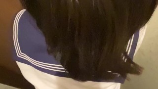 こっそりトイレで生セックス | 素人 個撮