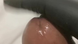 Beijos de cogumelo cremoso: Pau gozando