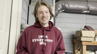 Curious straight friend got shook tf up when he caught me