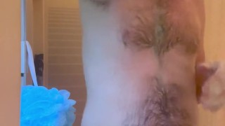 Big cock in the shower