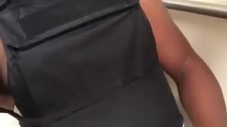 That Work break rub out she made me so horny and had me milking it at work