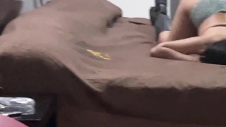 Cogiendo a mi compañera de trabajo en el hotel después de unos tragos saliendo del trabajo