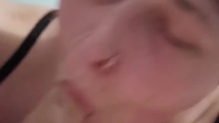 Good girl likes to suck and deepthroat my cock