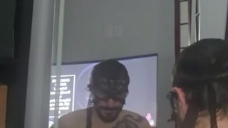 Cock Scrunchie Straight Edge Freeze Pop Garage Dangling Close Up Cock Twink Shorties