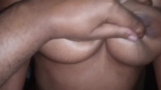 SWEATY RIDE. SWEAT ON MY TITS AND THIGHS