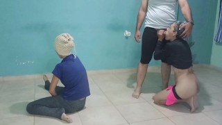 fucked in the family home, perverted stepsisters - 100% Spanish porn.