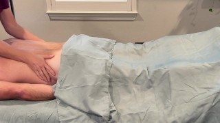 Wonderful Massage From Blonde MILF Ends With A Happy Ending