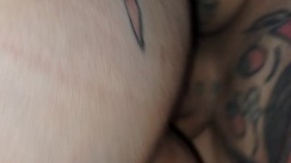 MY GIRLFRIEND FUCKS WITH A STRANGER AND CUMS INSIDE HIM