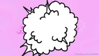 cute femboy with a pink dildo (older video)