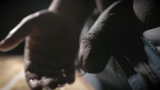 POV: You Will Swallow Every Drop of Thick Cum From My Big Black Cock, I Pull A Long Rope, Cumming