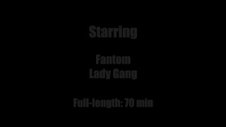 Hardcore air fuck and missionary position with Lady Gang