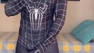 😈SPIDERMAN SURPRISE CUM💦💦