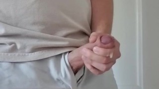 Swedish guy cumming all over the floor